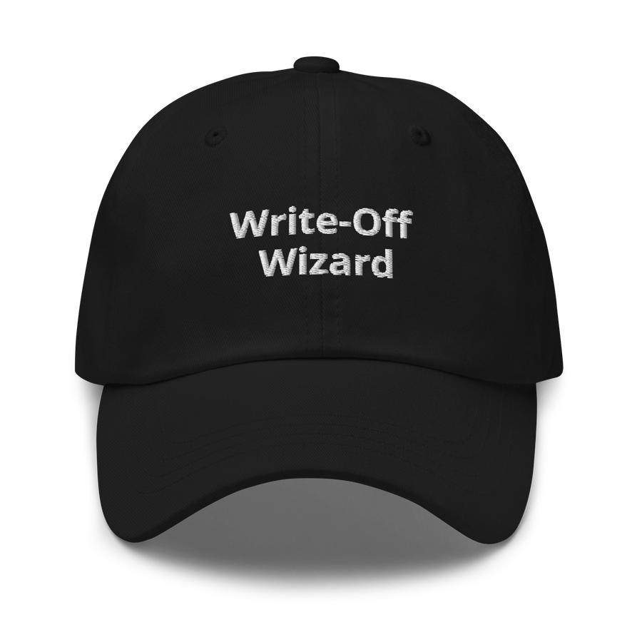 "Write-Off Wizard" Baseball Cap