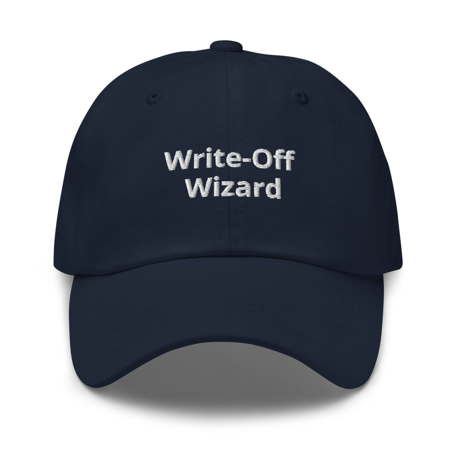 "Write-Off Wizard" Baseball Cap