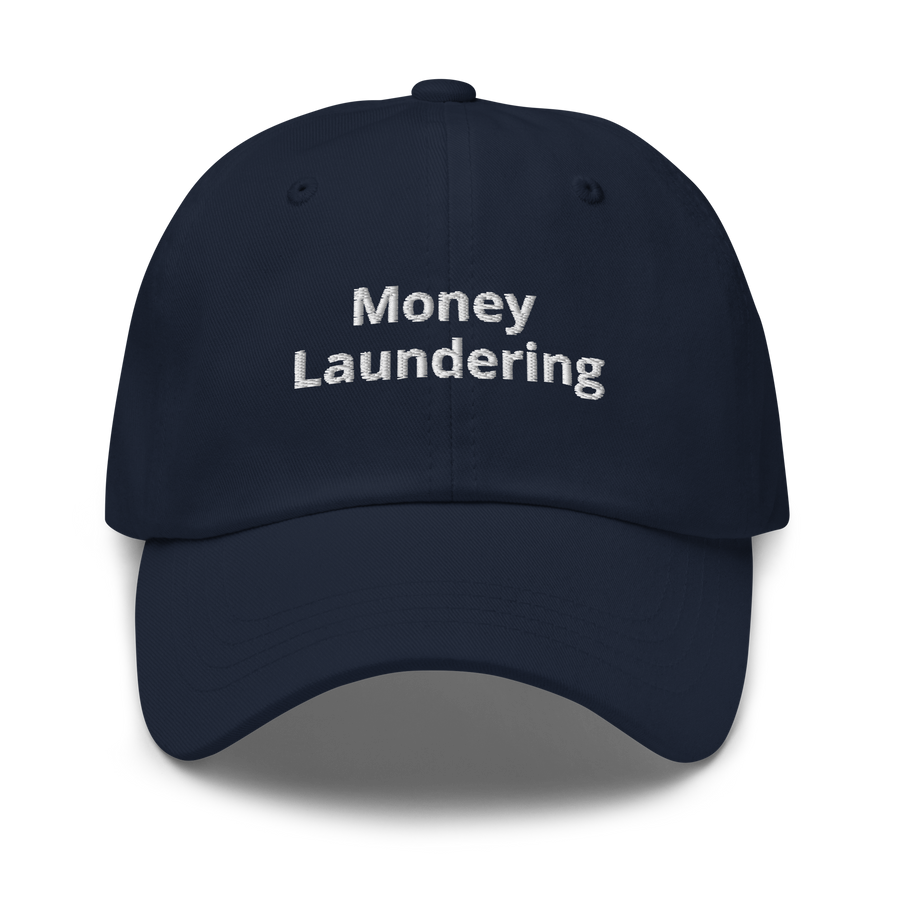 "Money Laundering" Baseball Cap