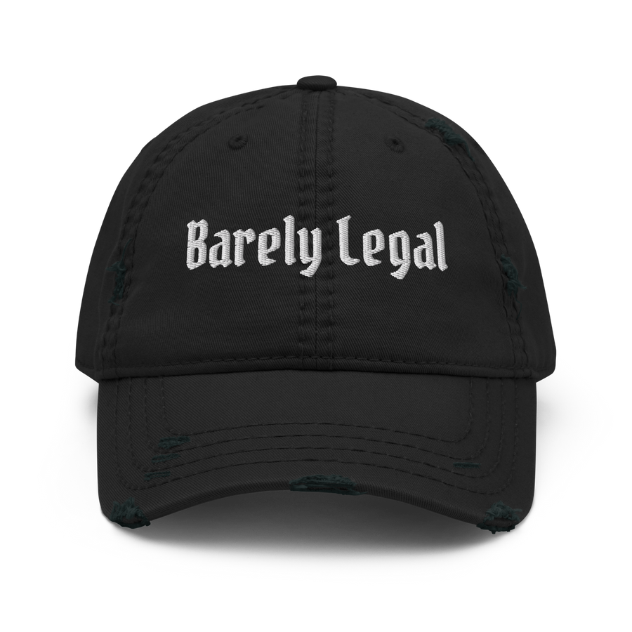 "BL Logo #1" Distressed Baseball Cap