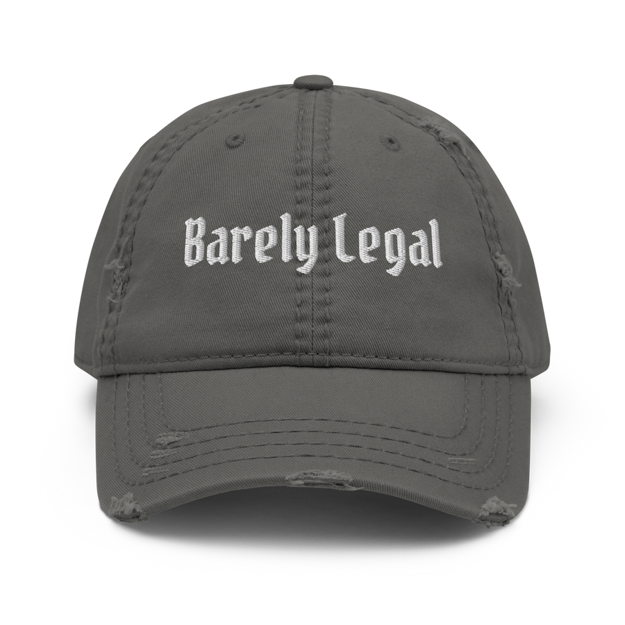 "BL Logo #1" Distressed Baseball Cap