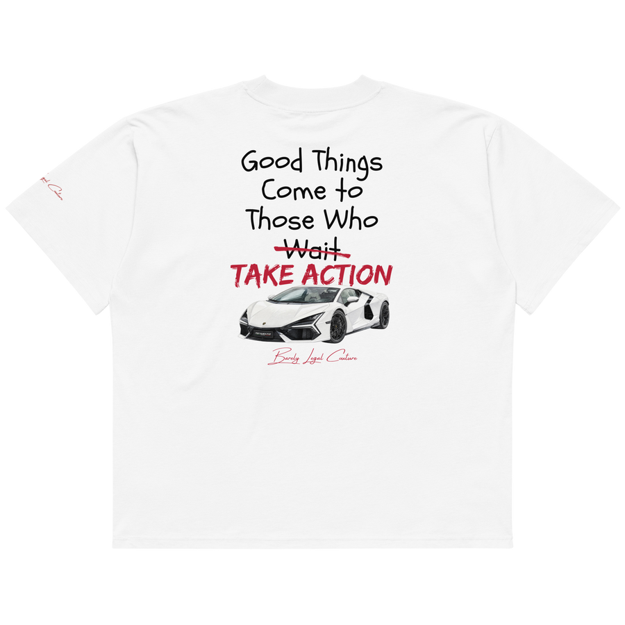 "Take Action" Oversized T-Shirt
