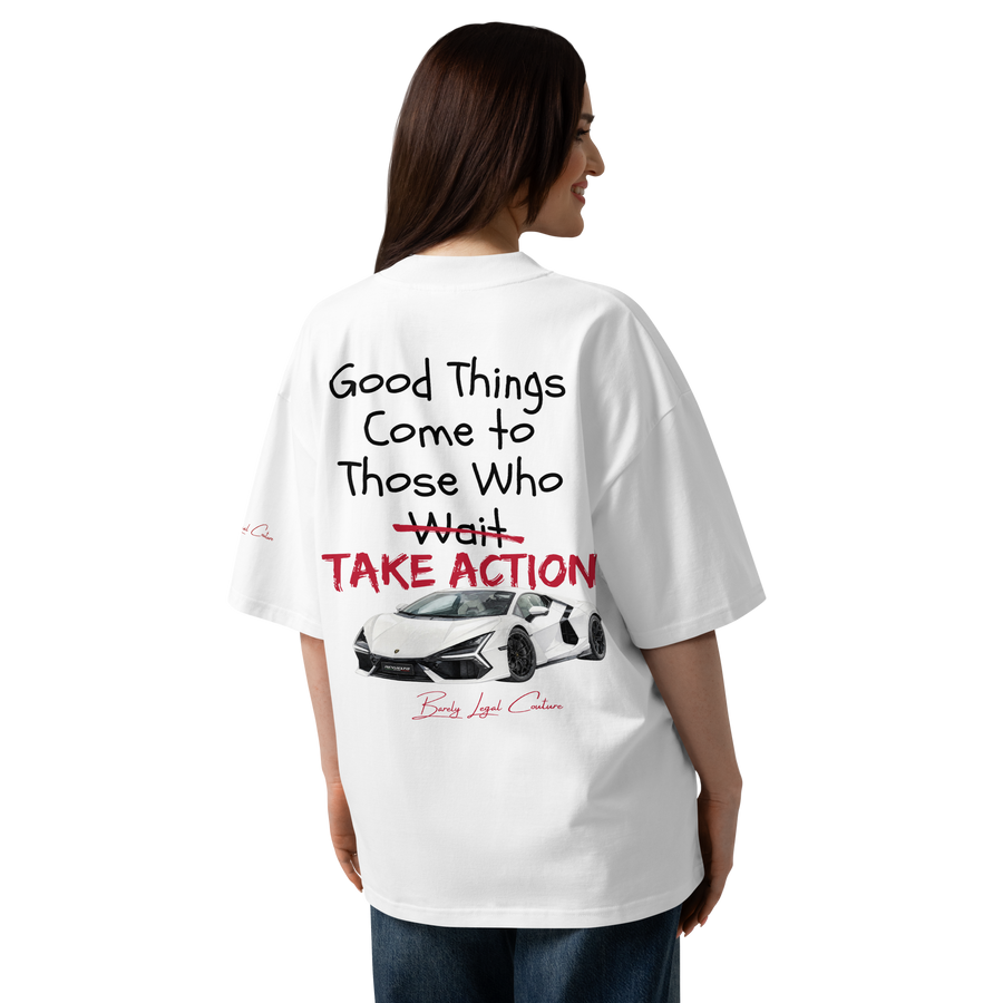 "Take Action" Oversized T-Shirt