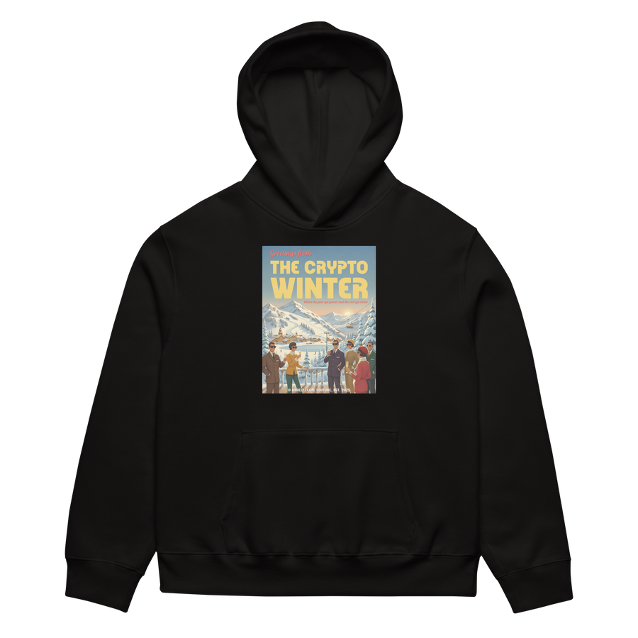 "Crypto Winter" Oversized Hoodie